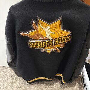 Very Rare Vintage San Bernadino County Sheriffs Rodeo Contestant Jacket